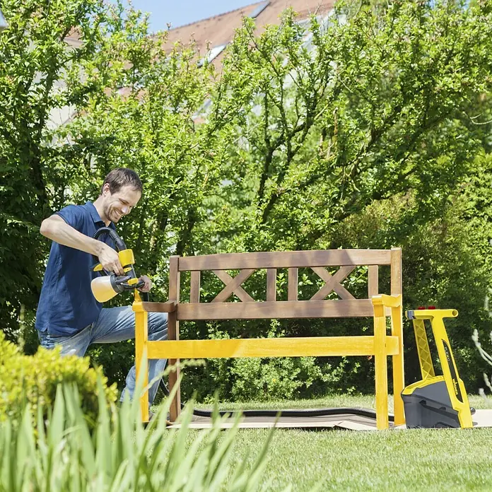 Wagner Farbsprühsystem W 950 Flexio - 630 W, Förderleistung: 0,525 l/min - Anwendungsbeispiel