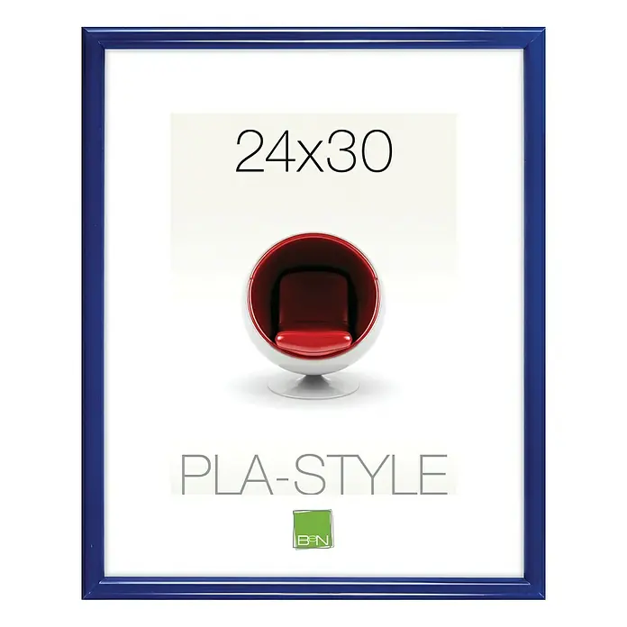 Okvir za sliku Pla-Style - Plave boje, 24 x 30 cm, Plastika