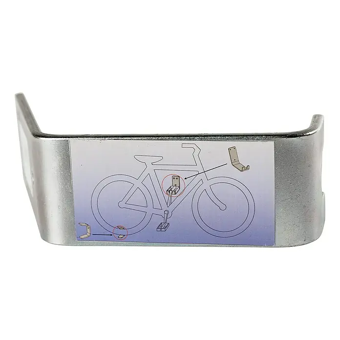Stabilit Fahrradhalterung - 11,6 x 5 x 10,7 cm, Belastbarkeit: 100 kg