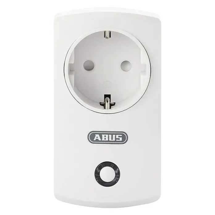 Abus Smartvest Funksteckdose - 31 x 55 x 99 mm, Passend für: Abus Smartvest Alarmanlage - Vorderansicht