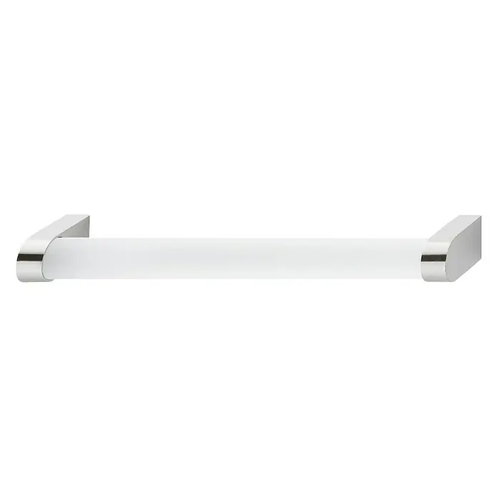 Tirador para muebles - Tipo de tirador del mueble: Estribo, L x An x Al: 176 x 23 x 43 mm, Vidrio - Vista frontal