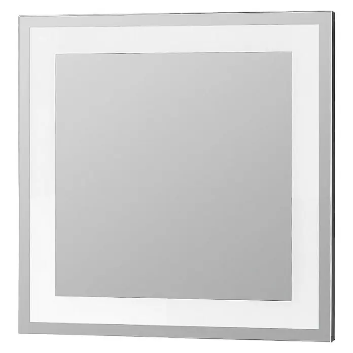 Camargue Fresh LED-Lichtspiegel - 60 x 60 cm, Mit Kippschalter, Mit eckigen Kanten - Vorderansicht