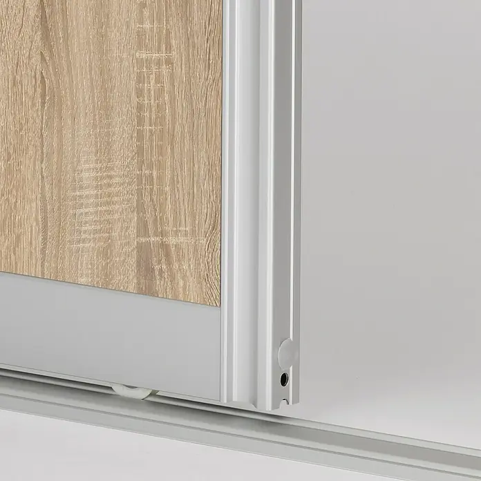 Room Plaza Easy Schienen-Bau-Set Room Plaza - Passend für: Room Plaza Schiebetür-Bauset Easy, 2.488 mm, Silber - Detailaufnahme