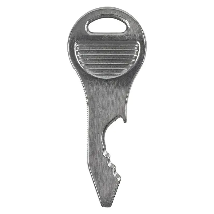 Nite Ize Schlüsselwerkzeug doohickey Quickey - 6,4 x 2,5 mm, Edelstahl, Silber - Vorderansicht