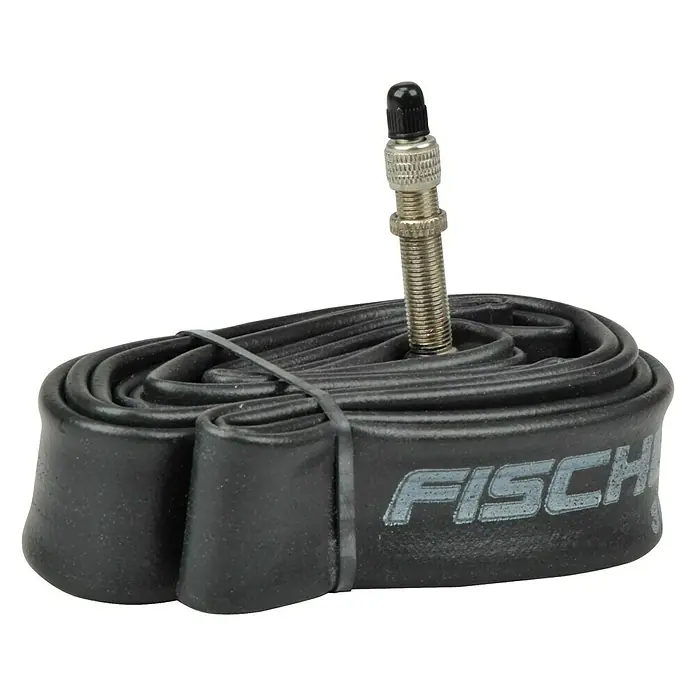 Fischer Fahrradschlauch - 20″ x 1,5 bis 2,125, Dunlopventil, Typ Schlauch: Breit, geschrumpft - Linke Seitenansicht