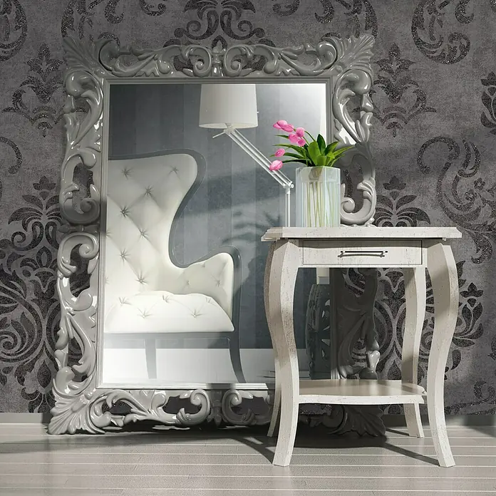 AS Creation Flis tapeta Memory 2 - Crne boje, Ukras, 10,05 x 0,53 m