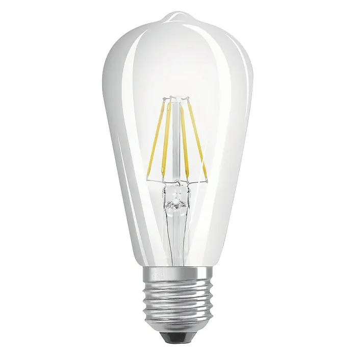 Osram LED žarulja Retrofit Classic ST - 6 W, E27, Topla bijela, Prozirno - Pogled odozgo