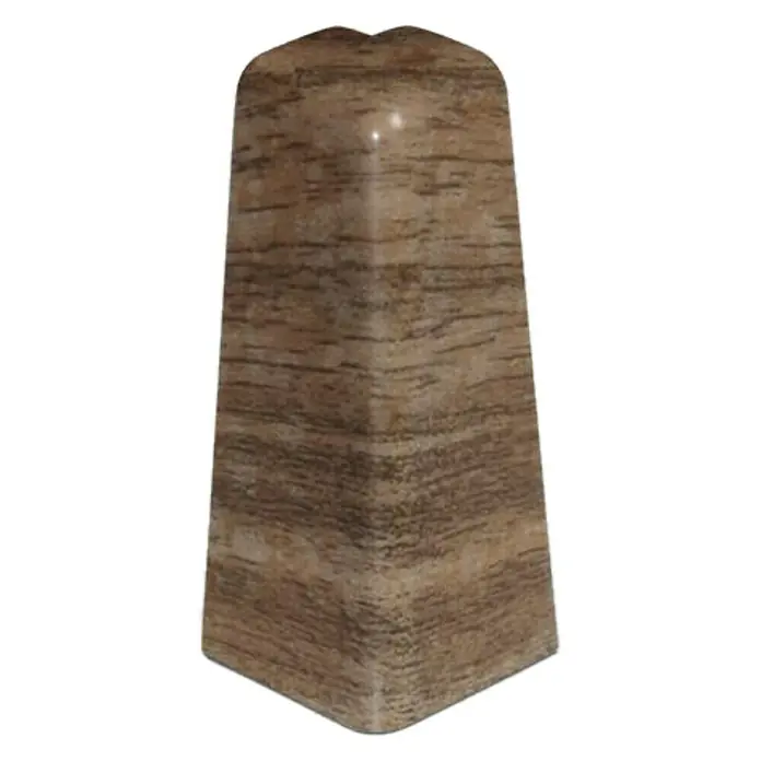 Egger Außenecke - Nussbaum, 2 Stk., Passend für: Egger Sockelleisten 17 x 60 mm - Ansicht von oben