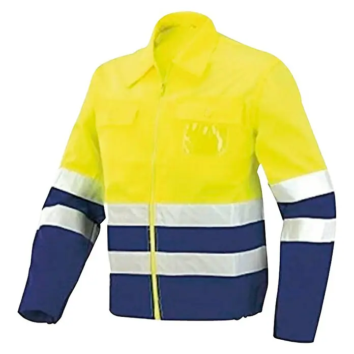 Industrial Starter Chaqueta de trabajo de alta visibilidad - M, Azul/Amarillo