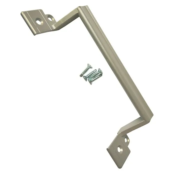 Tirador para puertas - Aluminio, Plateado