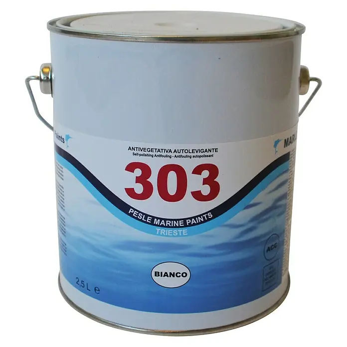 Patente dura Antifouling 303 - Blanco, 2,25 l