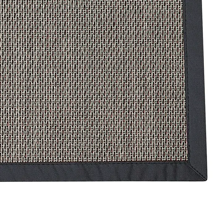 Alfombra Living - Marrón, 150 x 80 cm, 70% PVC y 30% PES