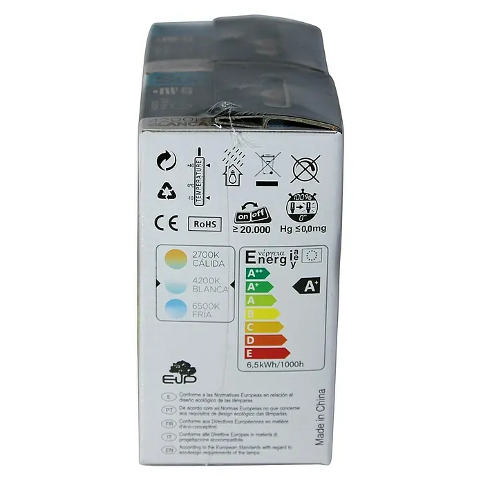 Sunmatic Bombilla LED - 2 uds., E27, 6,5 W, Color de luz: Blanco neutro, No regulable