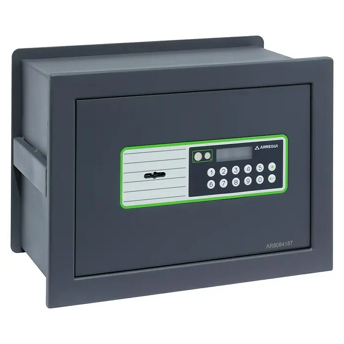 Arregui Caja fuerte empotrable Supra 241020 - Cerradura de combinación electrónica, L x An x Al: 36 x 25 x 26 cm