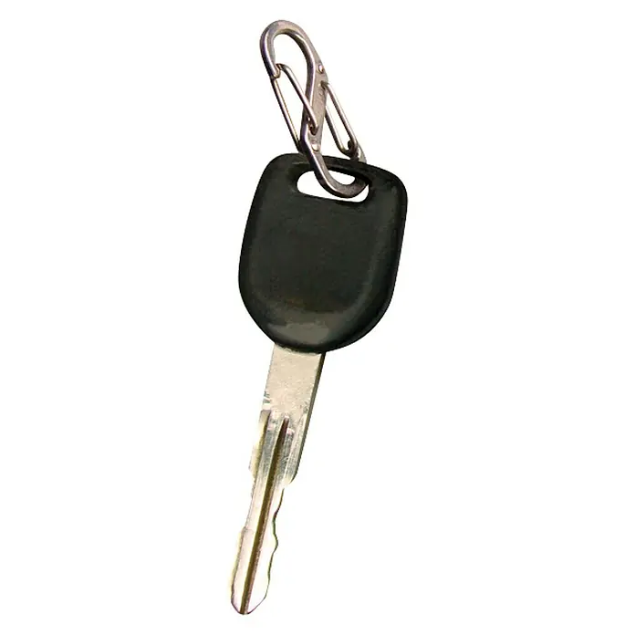 Nite Ize Llavero de mosquetón S-Biner - Hasta 6 llaves, Acero inoxidable, Negro