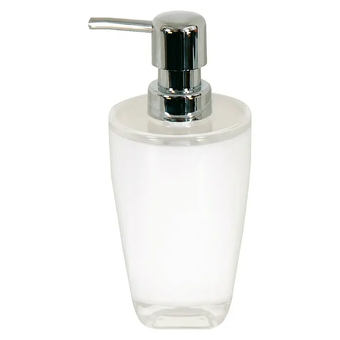 MSV Tahiti Dispensador de jabón - Acrílico, Blanco