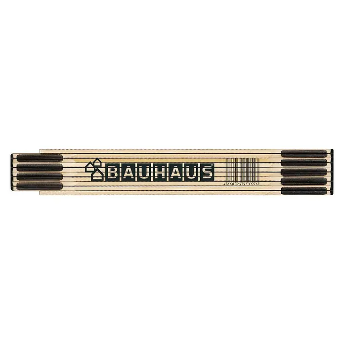 BAUHAUS Metro de madera Zaragoza - Largo: 200 cm