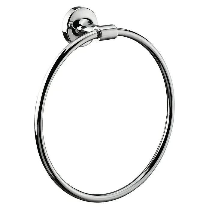 Creabath Infinity Toallero de anilla - Cromo, Brillante