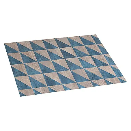Alfombra de vinilo Wood Geométrica