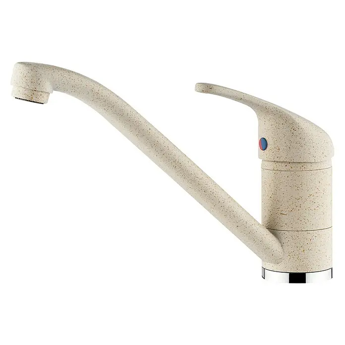 Pyramis Spültischarmatur Modo - Beige, Matt - Vorderansicht