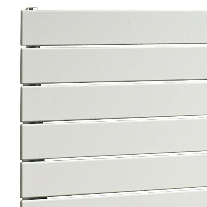 Ximax Raumheizkörper P1 Horizontal - 59,5 x 100 cm, 576 W, Weiß - Detailaufnahme