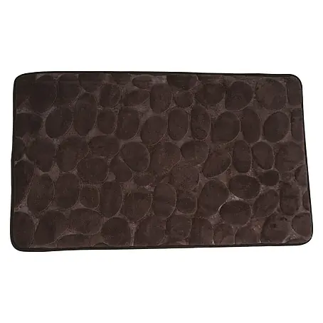 MSV  Alfombra para baño Piedras