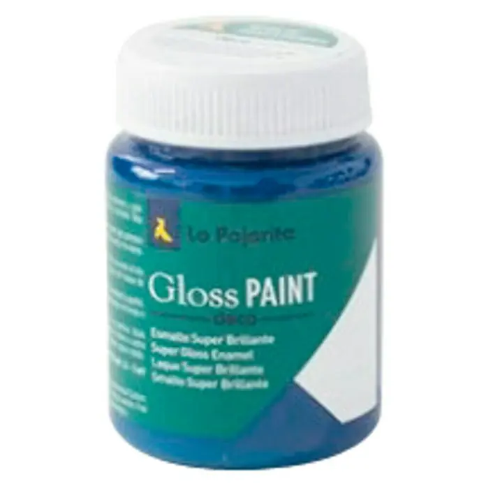 La Pajarita Pintura Gloss Paint ocean, 75 ml - Brillante - Vista frontal