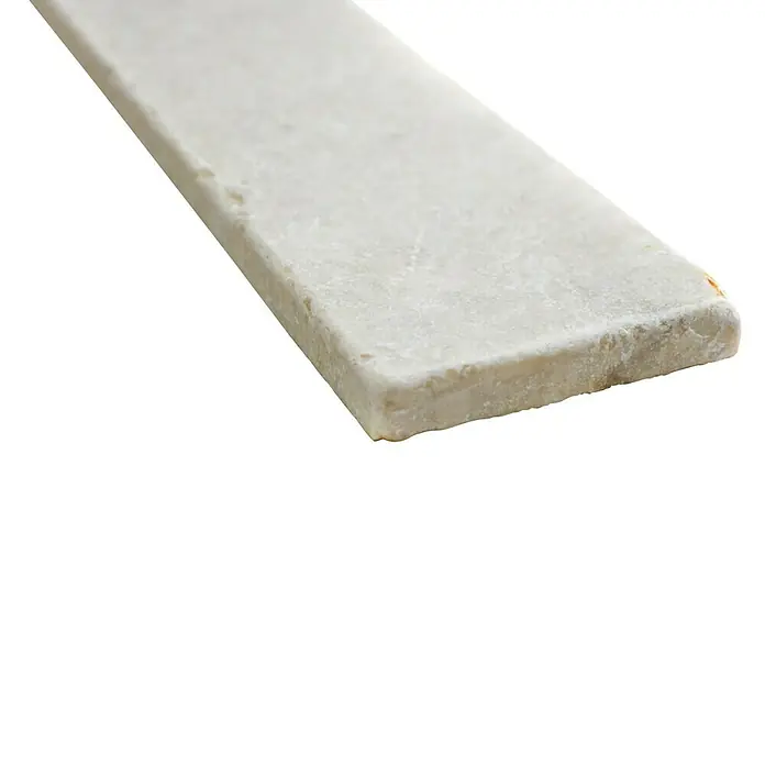 Sockelfliese Botticino SO 41470 - 7 x 40,6 cm, Beige, Matt - Detailaufnahme