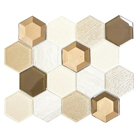 Mosaikfliese Hexagon HXN 77
