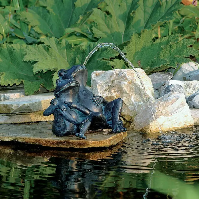 Ubbink Wasserspeier Frösche - Frosch - Stimmungsaufnahme