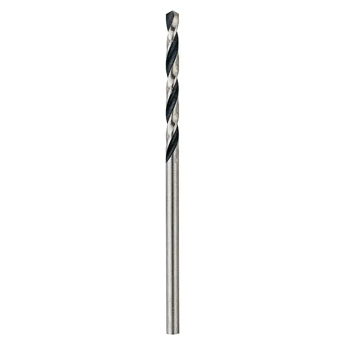 Bosch Professional Broca para metal PointTeQ - Diámetro: 2 mm, Largo: 49 mm, 10 ud. - Vista frontal