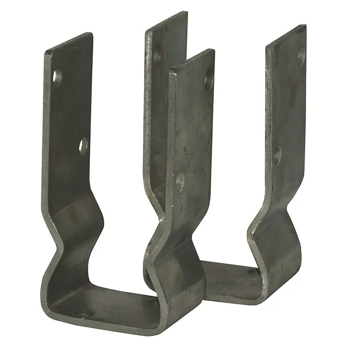 U-Stützenschuh - Länge: 71 mm, Edelstahl
