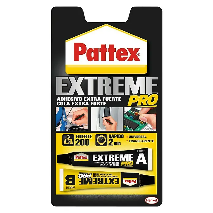 Pattex Adhesivo para montaje universal Extreme Pro - Incolora / Transparente, 22 g