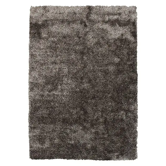 Kayoom Hochflorteppich Diamond - Champagner, 290 x 200 cm, 100 % Polyester - Ansicht von oben