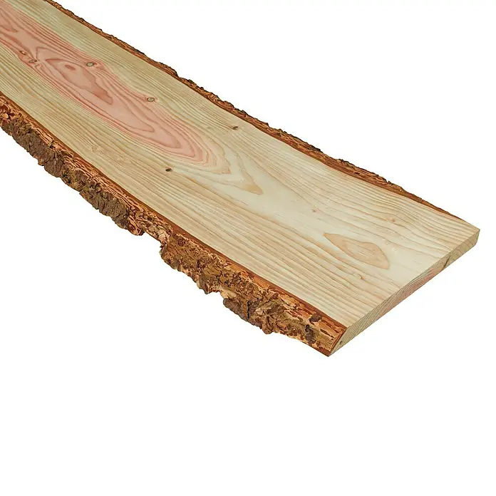 Exclusivholz Blockware - Douglasie, Anfallende Breite: 30 - 35 cm, 120 x 3 cm