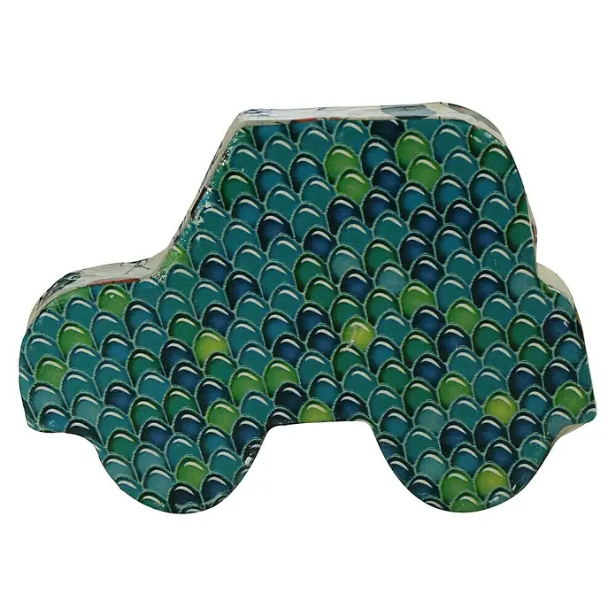 Décopatch Pieza decorativa Coche - 1 ud., Cartón, 1,5 x 12 cm