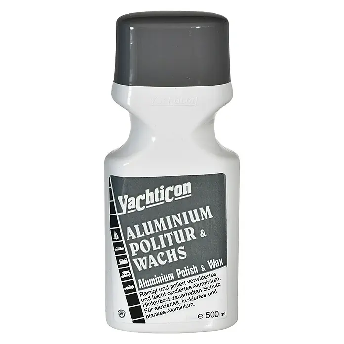Yachticon Pulimento y cera - 500 ml, Apto para: Aluminio - Vista frontal