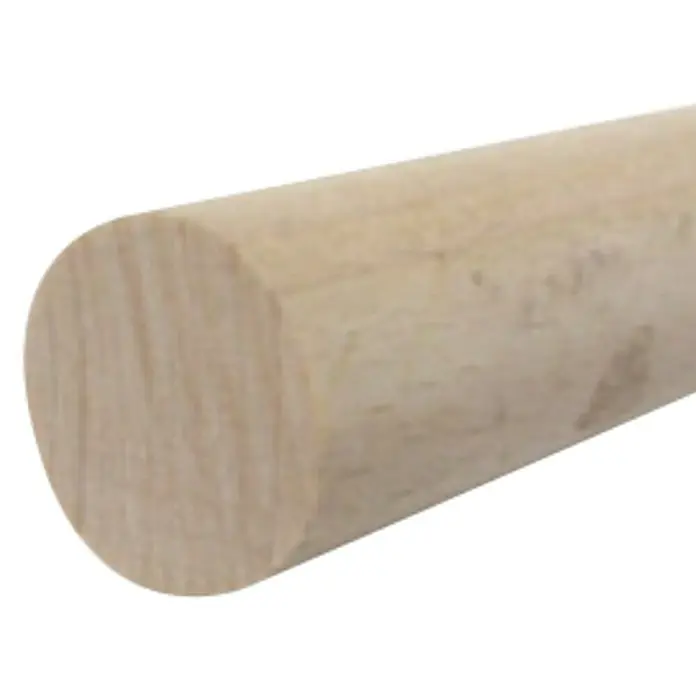 Amco Rundstab - Buche, Ø x L: 30 mm x 1,9 m, Unbehandelt
