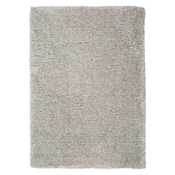 Alfombra Floki - Plata, 230 x 160 cm, 100% poliéster