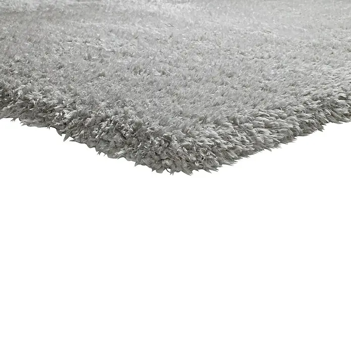 Alfombra Floki - Plata, 120 x 60 cm, 100% poliéster
