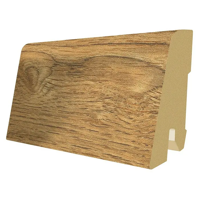 Egger Sockelleiste Luena Eiche Natur - 2,4 m x 17 mm x 60 mm, Gerade - Detailaufnahme