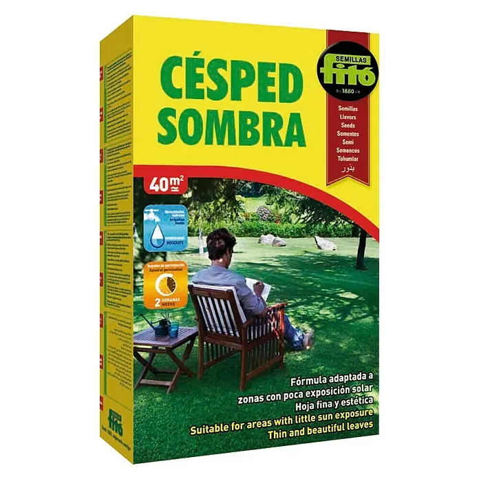 Semillas de césped para sombra Fitó - 1 kg, 40 m²