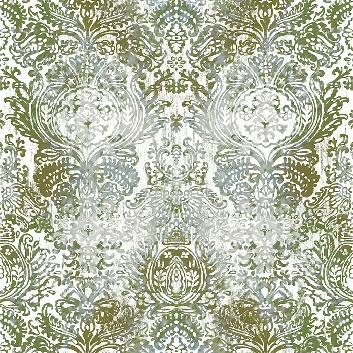 Cortina con ollaos Phoenix Cristel - 140 x 260 cm, 100% poliéster, Verde