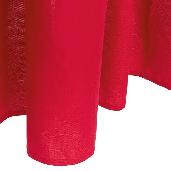 Cortina Panama - 140 x 260 cm, 100% algodón, Rojo