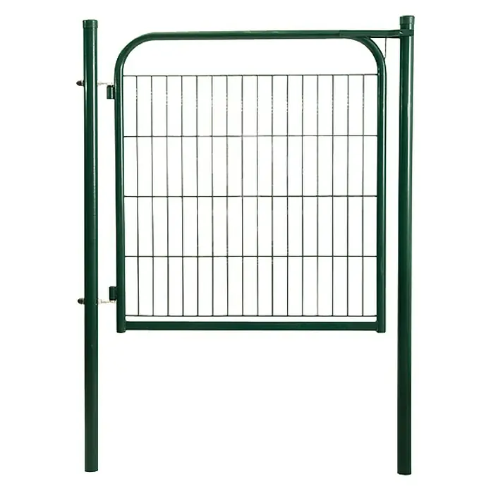 Puerta de valla Eco - 100 x 120 cm, Verde, Metal