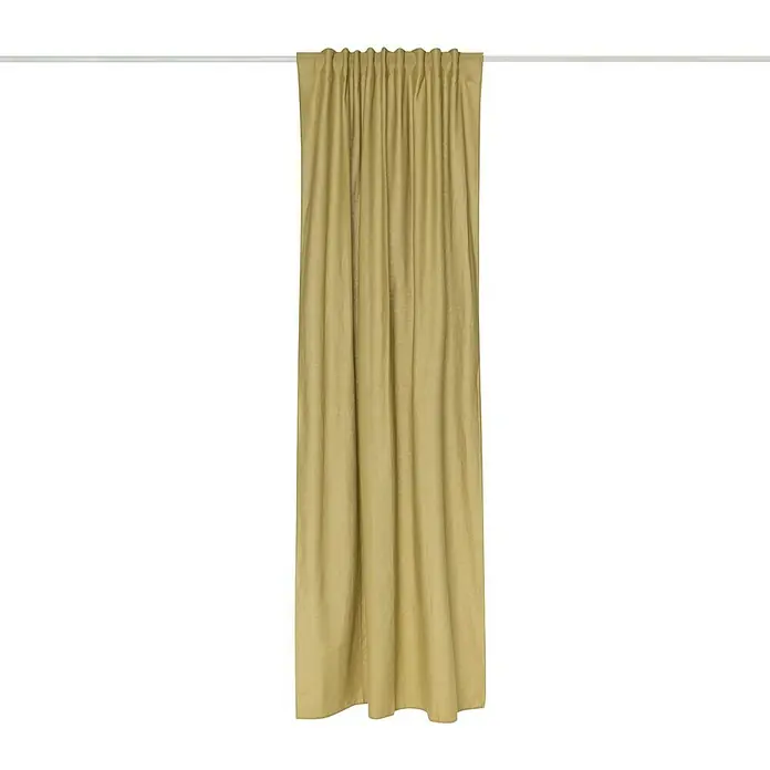 Cortina Panama - 140 x 260 cm, 100% algodón, Militar