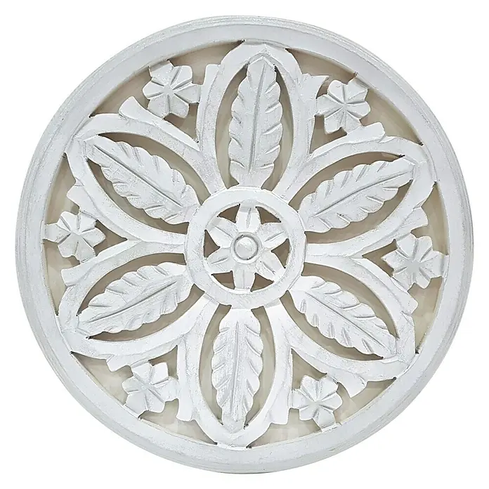 Cuadro de madera Mandala - Redondo, An x Al: 40 x 40 cm