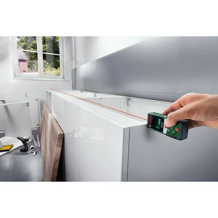 Bosch Laserentfernungsmesser PLR 30 C - Messbereich: 0,05 - 30 m - Anwendungsbeispiel