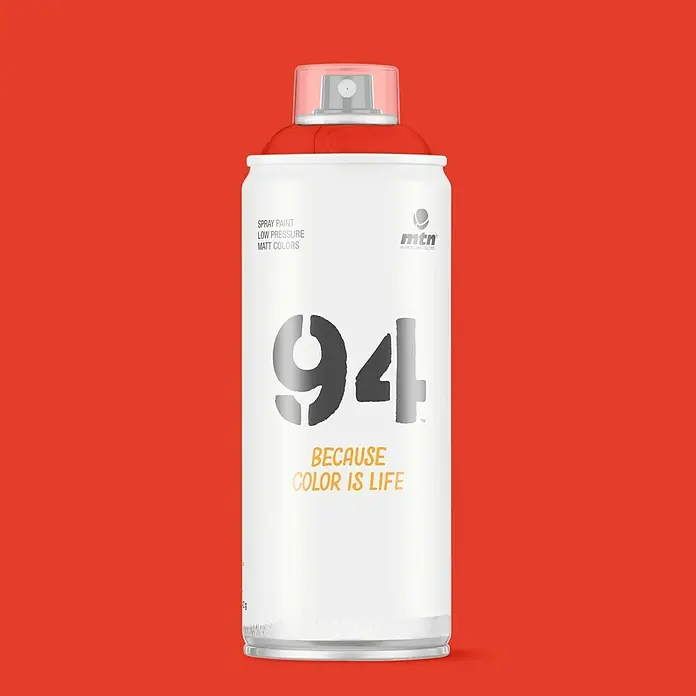 mtn Spray 94 - Rojo sangre, 400 ml, Mate