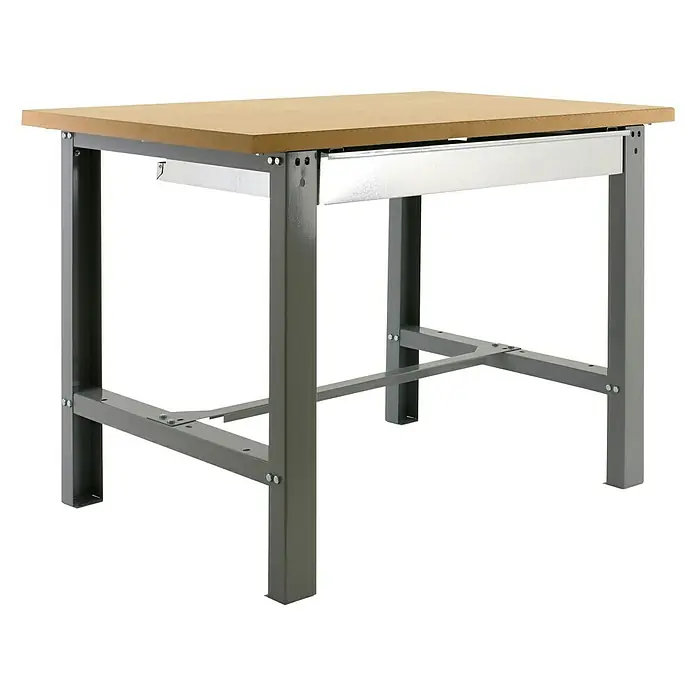 Simonrack Simonwork Werkbank BT6 Box - L x B x H: 75 x 120 x 86,5 cm, Grau